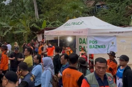 Baznas Buka Posko Medis & Dapur Umum di Daerah Terdampak Longsor Cilacap dan Garut